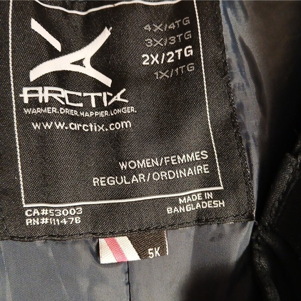 ARCTIX Insulated Snow/Ski Pants for Women Size 2X Black Snowboard Skiing EUC - Picture 3 of 8